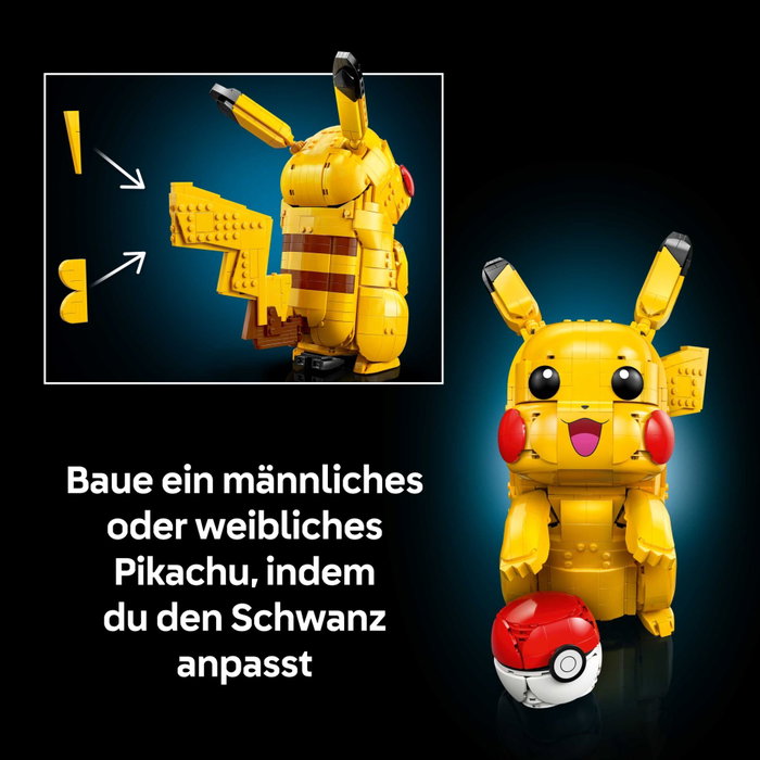Lego Pokémon Pikachu et Poké Ball 72152 (2050 pièces) de Set Collector pour Adulte Lego Pokémon Pikachu et Poké Ball 72152 (2050 pièces) de Set Collector pour Adulte