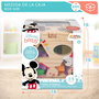 WOOMAX - Jeu de cubes en bois à emboîter formes Mickey et Minnie Disney - Jouet éducatif Montessori pour bébé et enfant à partir de 12 mois - 14 pièces