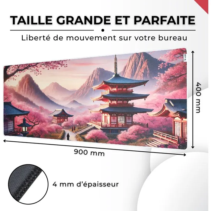 The G-Lab Pad Temple Tapis de Souris XXL The G-Lab Pad Temple Tapis de Souris XXL