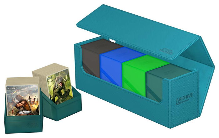 Ultimate Guard Arkhive 400+ Xenoskin - Petrol Ultimate Guard Arkhive 400+ Xenoskin - Petrol