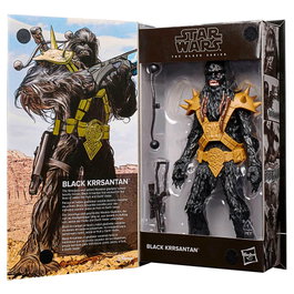 HASBRO Star Wars The Black Series - Figurine articulée KrrSantan de 15 cm avec accessoires