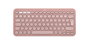 Logitech Pebble Keys 2 K380s - Clavier Bluetooth Ultraportable et Compact pour 3 Appareils (Windows, macOS, iOS, Android) - Design Fin en Plastique Recyclé
