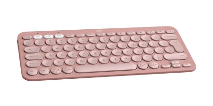 Logitech Pebble Keys 2 K380s - Clavier Bluetooth Ultraportable et Compact pour 3 Appareils (Windows, macOS, iOS, Android) - Design Fin en Plastique Recyclé