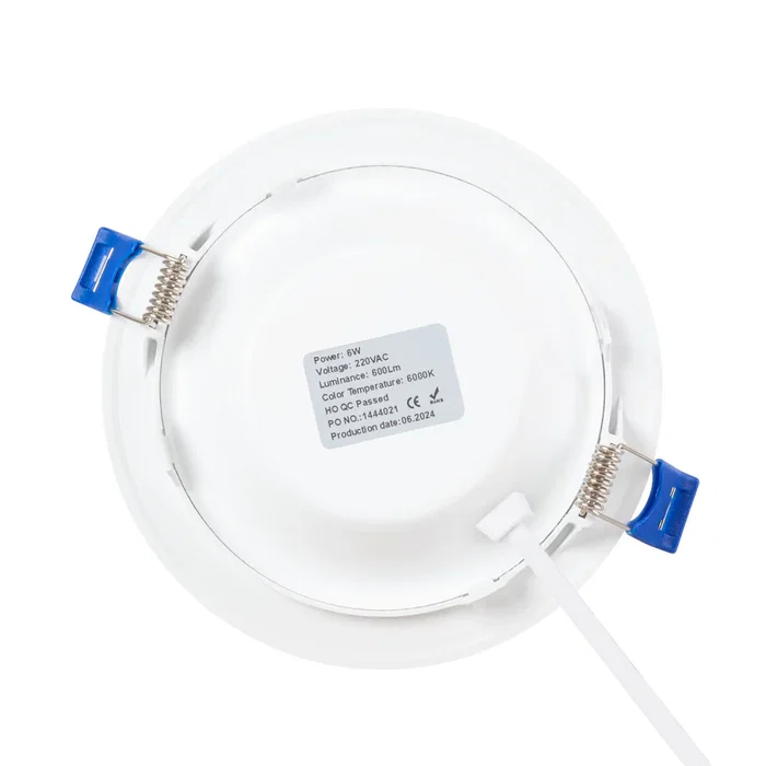Plaque Downlight LED 6W 600Lm 4000K Blanco Natural