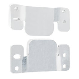 Q&Q Plaque d'assemblage Birdy pour canapé modulaire en fer zingué - Lot de 2 pièces