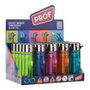Prof Briquet à pierre couleurs assorties transparentes