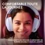 Logitech G G325 Lilas - Casque Gamer Sans Fil
