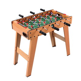 TACHAN Baby-foot en bois 69x36,5x65 cm avec marqueur et 3 balles, multilingue, +14 ans