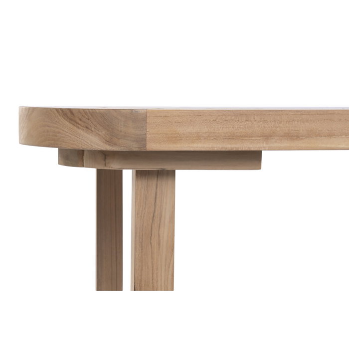 Home ESPRIT Table de Salle à Manger Marron Teck 180 x 90 x 77 cm