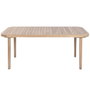 Home ESPRIT Table de Salle à Manger Marron Teck 180 x 90 x 77 cm