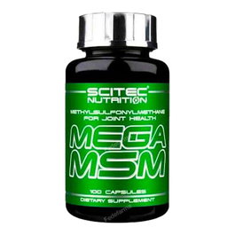 SCITEC NUTRITION Mega MSM 100 Capsules