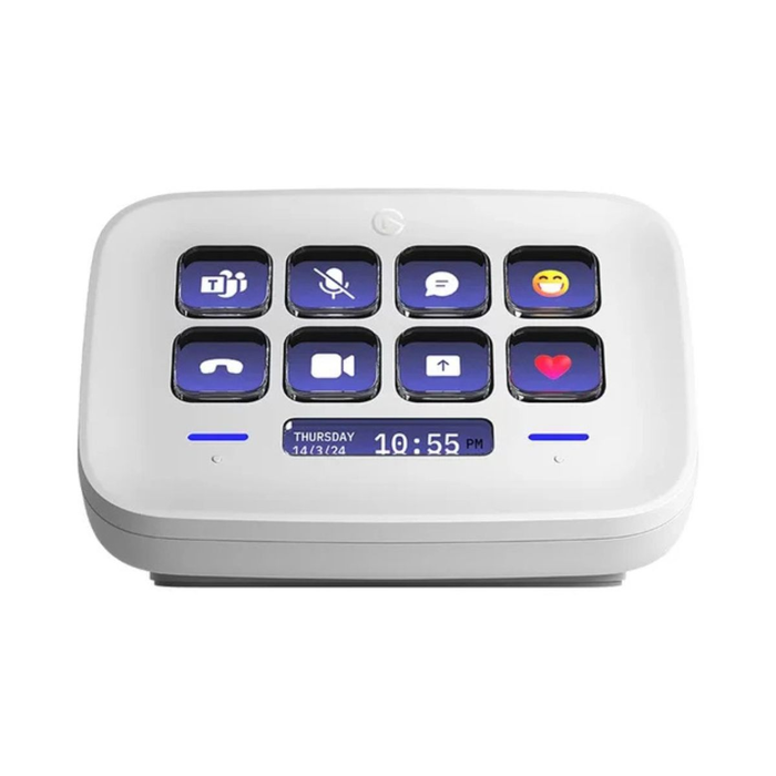 Elgato Stream Deck Neo (10GBJ9901) - Console de contrôle pour streaming - Blanc Elgato Stream Deck Neo (10GBJ9901) - Console de contrôle pour streaming - Blanc