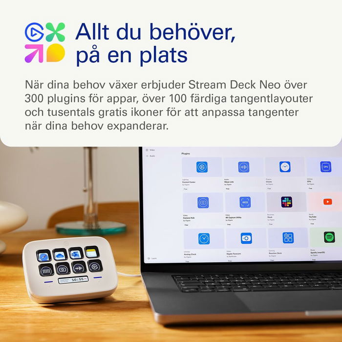 Clavier Elgato 10GBJ9901 Blanc