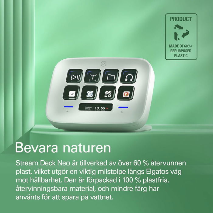 Clavier Elgato 10GBJ9901 Blanc