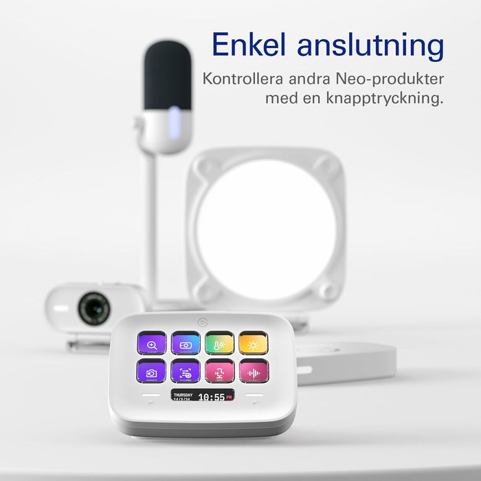 Elgato Stream Deck Neo Blanc Elgato Stream Deck Neo Blanc