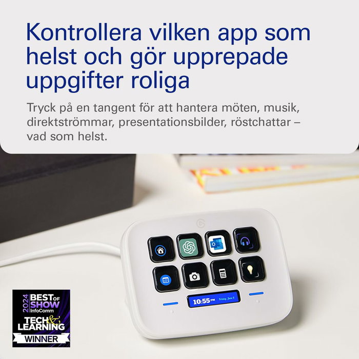 Elgato Stream Deck Neo Blanc Elgato Stream Deck Neo Blanc
