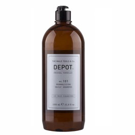 Depot - Shampooing Normalisant N°101 Botanical Complex - Soin capillaire 100 Hair Cleansing - Pour Hommes - Flacon 1000 ml