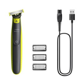 Philips OneBlade 360 QP2724/23 Tondeuse barbe et rasoir 12 000 mouvements/min Résistant à l'eau IPX7 Autonomie 45 min USB