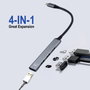 Ewent EW1145 Hub USB-C 4 Ports USB-A 3.2 Gen 1 et 2.0 Compact et Léger Plug and Play