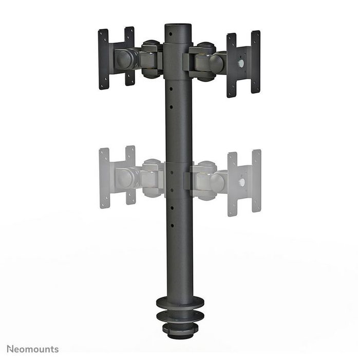 Neomounts Support de Bureau Double FPMA-D050DBLACK - Bras articulé pour 2 écrans jusqu'à 30" (76 cm) - Inclinaison, Rotation, Pivot - Norme VESA 100x100 / 75x75 mm Neomounts Support de Bureau Double FPMA-D050DBLACK - Bras articulé pour 2 écrans jusqu'à 30" (76 cm) - Inclinaison, Rotation, Pivot - Norme VESA 100x100 / 75x75 mm