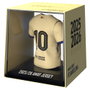 FANCOLLEX Figurine Mini Camiseta FC Barcelona avec étui - 9.5 cm de haut - Vinyle, acrylique et plastique biodégradable