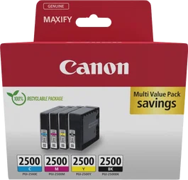 Canon PGI-2500 Multipack noir cyan magenta jaune (9290B006)
