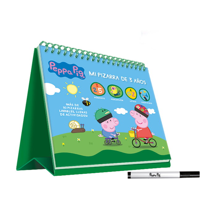 Imagiland Pizarra de 3 Años Peppa Pig Boe011 - Tableau effaçable éducatif espagnol +3 ans Imagiland Pizarra de 3 Años Peppa Pig Boe011 - Tableau effaçable éducatif espagnol +3 ans
