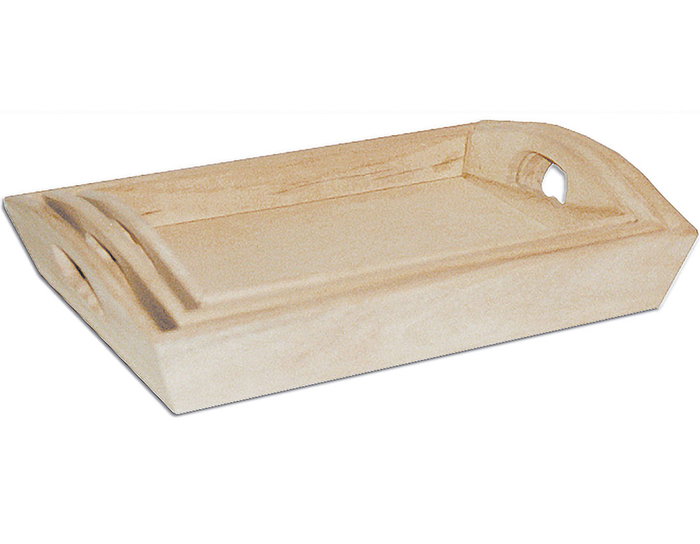 Innspiro Set de 3 plateaux en bois de balsa à bords ouverts Innspiro Set de 3 plateaux en bois de balsa à bords ouverts