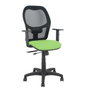 PIQUERAS Y CRESPO Chaise de Bureau Alocén Vert Pistache Synchrone avec Accoudoirs 1D