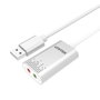 Unitek Adaptateur Audio USB Y-247A Argenté