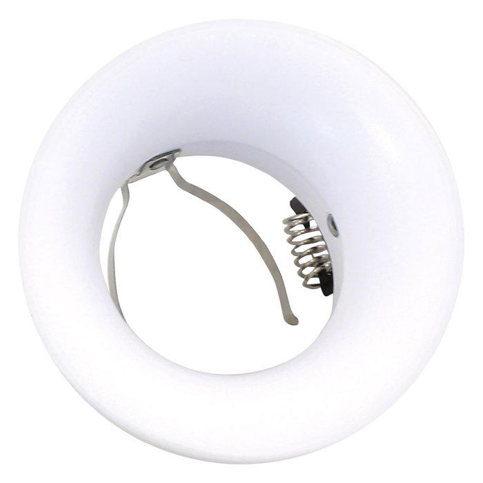 GSC Evolution Anneau rond encastrable Pawne anti-éblouissement Blanc