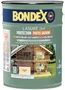 Bondex Lasure 2 en 1 Protection Extérieure Toutes Saisons, Incolore Satin, Protection 12 ans, 5L - Haute Protection Humidité, UV, Eau