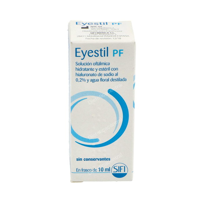 EYESTIL - Collyre hydratant en unidose - Flacon de 10 ml EYESTIL - Collyre hydratant en unidose - Flacon de 10 ml