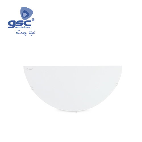 GSC Evolution Applique murale semi-circulaire blanc E27 (60W) GSC Evolution Applique murale semi-circulaire blanc E27 (60W)