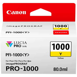 Canon PFI-1000 Y Jaune 80 ml