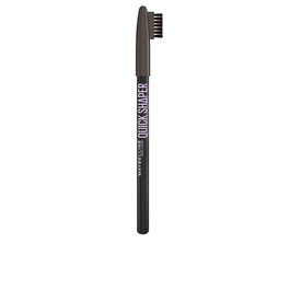Maybelline Quick Shaper - Crayon à sourcils avec brosse intégrée, teinte Brun foncé n°05, mine affûtable, tenue longue durée 24h