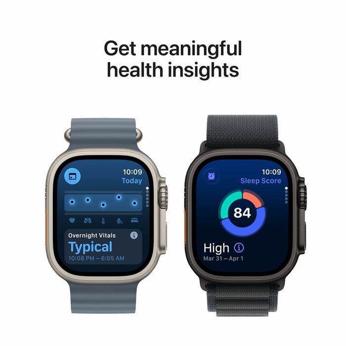 Montre intelligente Apple Watch Ultra 3 GPS + Cellular Bleu 49 mm