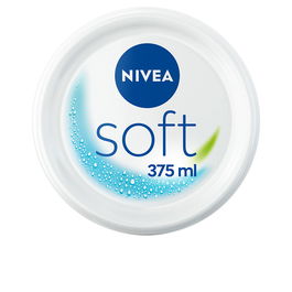 NIVEA Crème Hydratante Douce - Soin Visage, Corps et Mains, Toute Peau, 375 ml