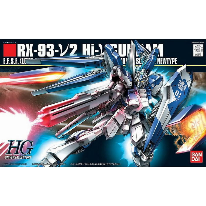 Bandai Figurine d’action 1/144 RX-93-V2 HI NU GUNDAM BL