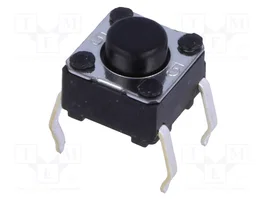 Aratas (Formerly Omron Components) Microcommutateur TACT B3F-1020 SPST-NO