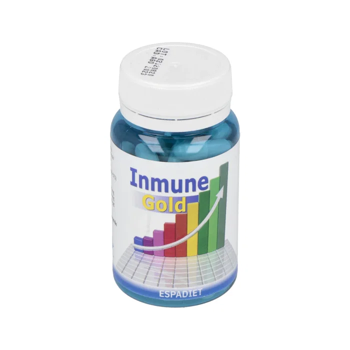 Espadiet Inmune Gold 60 gélules - Complément alimentaire immunité Graviola Zinc Sélénium Espadiet Inmune Gold 60 gélules - Complément alimentaire immunité Graviola Zinc Sélénium