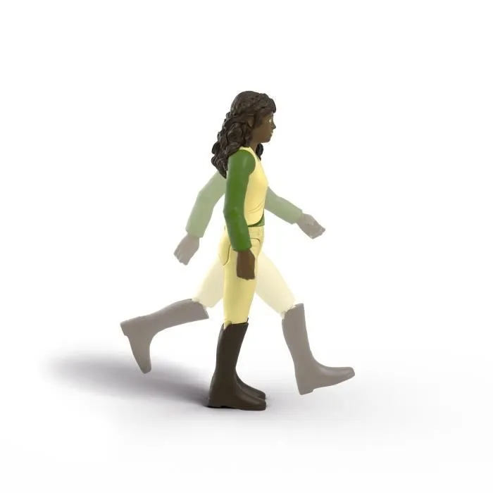 Schleich 42777 Figurine Sarah des Soins Vétérinaires avec Poulain Marwari et Poulain Paint Horse - Horse Club