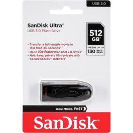 SanDisk Ultra SDCZ48-512G-G46 512 Go Noir
