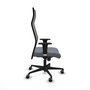 Piqueras y Crespo Chaise de Bureau Albacete Gris et Noir