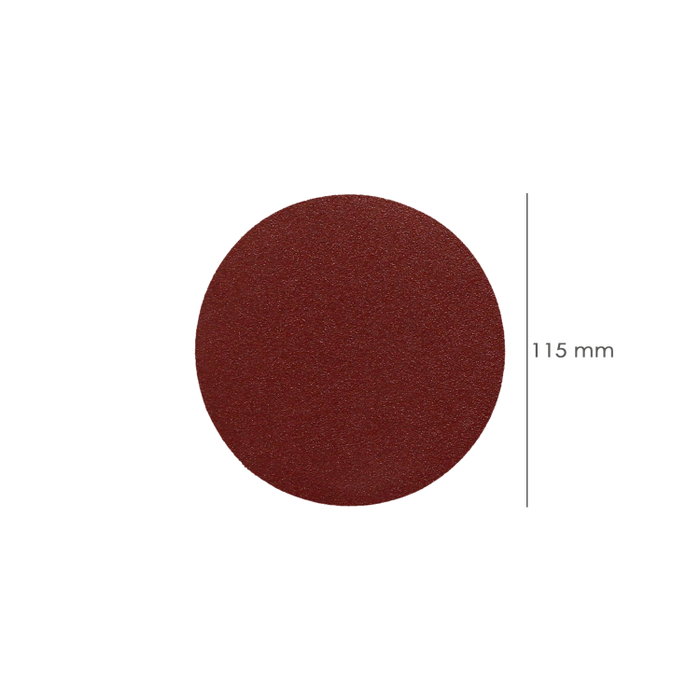 Wolfpack Linea Profesional Disque de ponçage Velcro Ø 125 mm Grain 180 (Lot de 10)