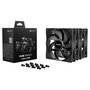 be quiet! Pure Wings 3 PWM 120mm BL141 Black 3-Pack