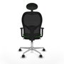 Piqueras y Crespo Chaise de Bureau 1D086N1 Vert