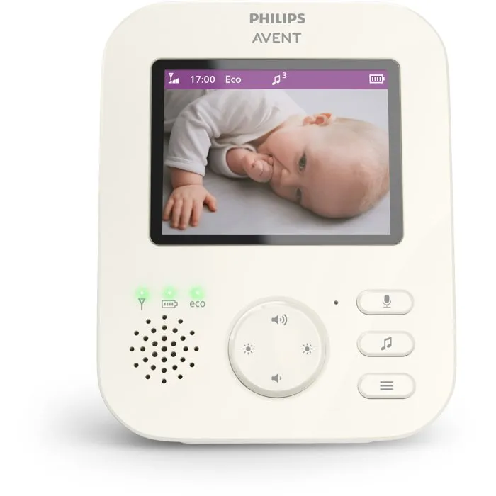 Avent Philips Écoute-bébé vidéo SCD882/26 avec écran 2,8 pouces