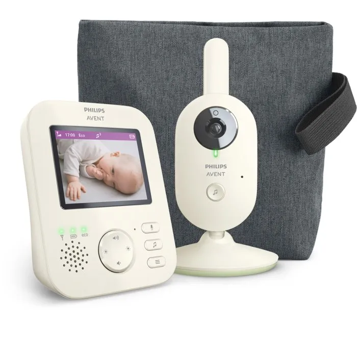 Avent Philips Écoute-bébé vidéo SCD882/26 avec écran 2,8 pouces