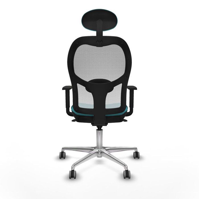 Piqueras y Crespo Chaise de Bureau avec Appui-tête 1D086G1 Turquoise
